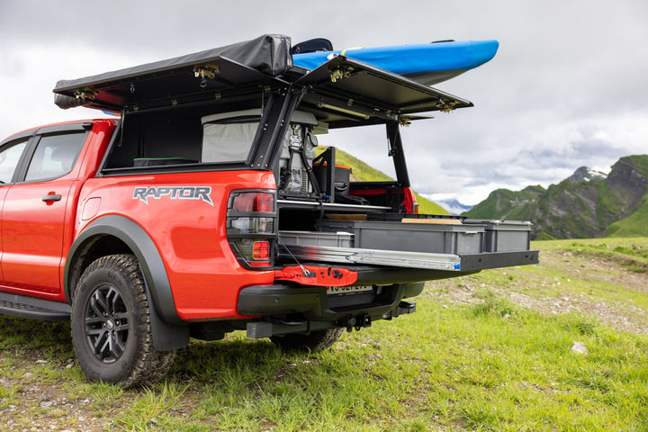 ROCKALU Schublade für RAKO Standardkisten (600x400) mit Oberboden