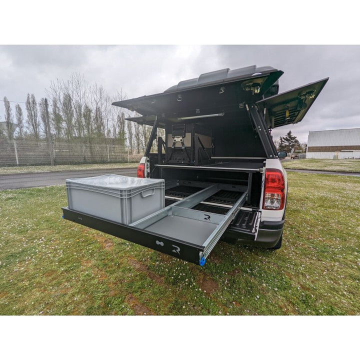 ROCKALU Schublade für RAKO Standardkisten (600x400) mit Oberboden