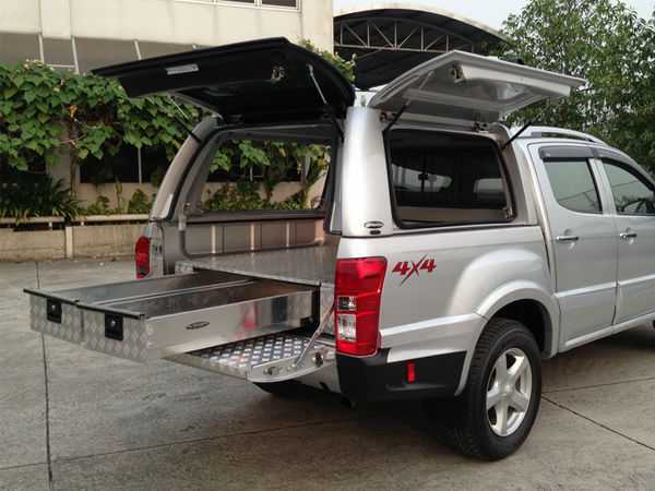 Zwei Standard-Aluminiumschubladen (250 mm)