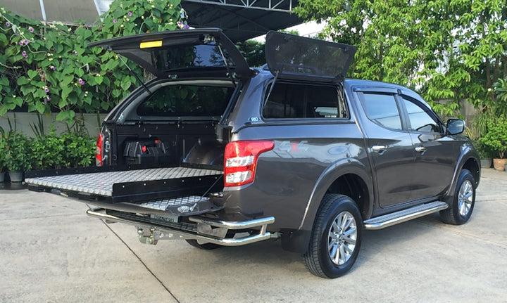 Deluxe-Schiebetablett (Oberseite aus Aluminium)