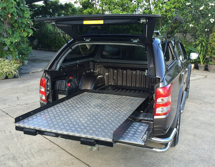 Deluxe-Schiebetablett (Oberseite aus Aluminium)