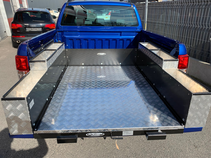 Seitliche Schiebefächer