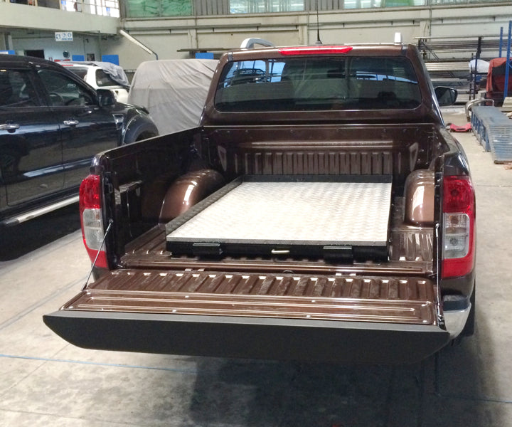 Deluxe-Schiebetablett (Oberseite aus Aluminium)