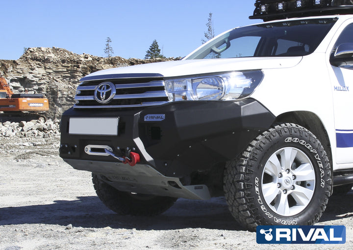 Pare-choc avant RIVAL en aluminium pour Toyota Hilux Revo 2016-2020