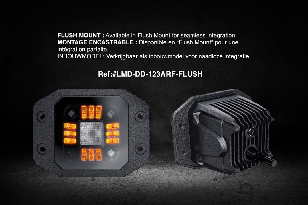 Lumidrive Dark Drive Flood Beam — vue 7