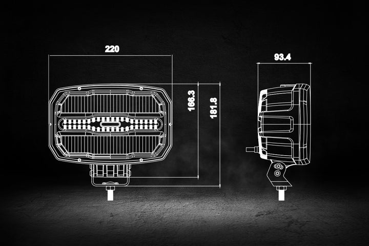 Lumidrive Rayzor Square — vue 4