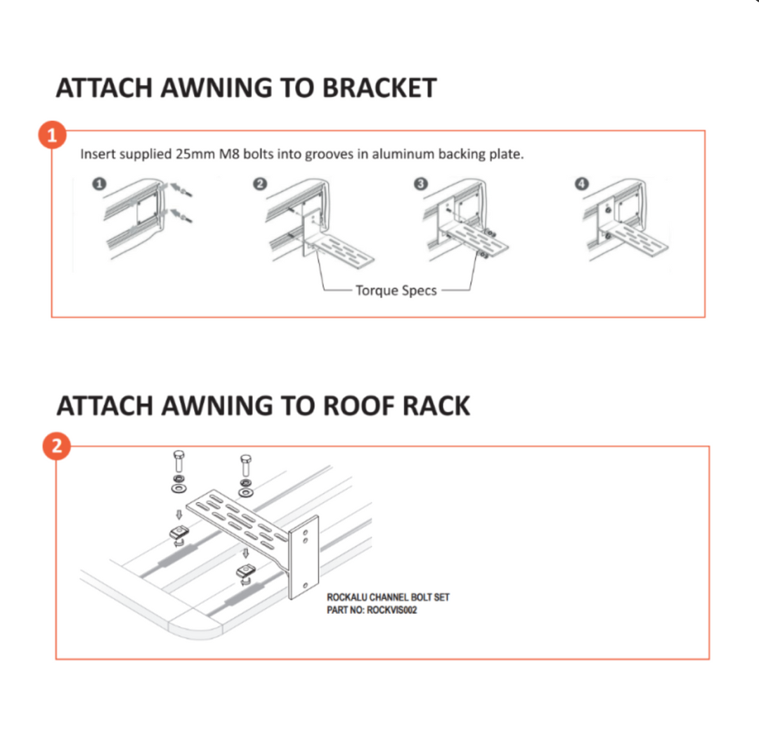 Auvent ROCKALU 450° - GEN2