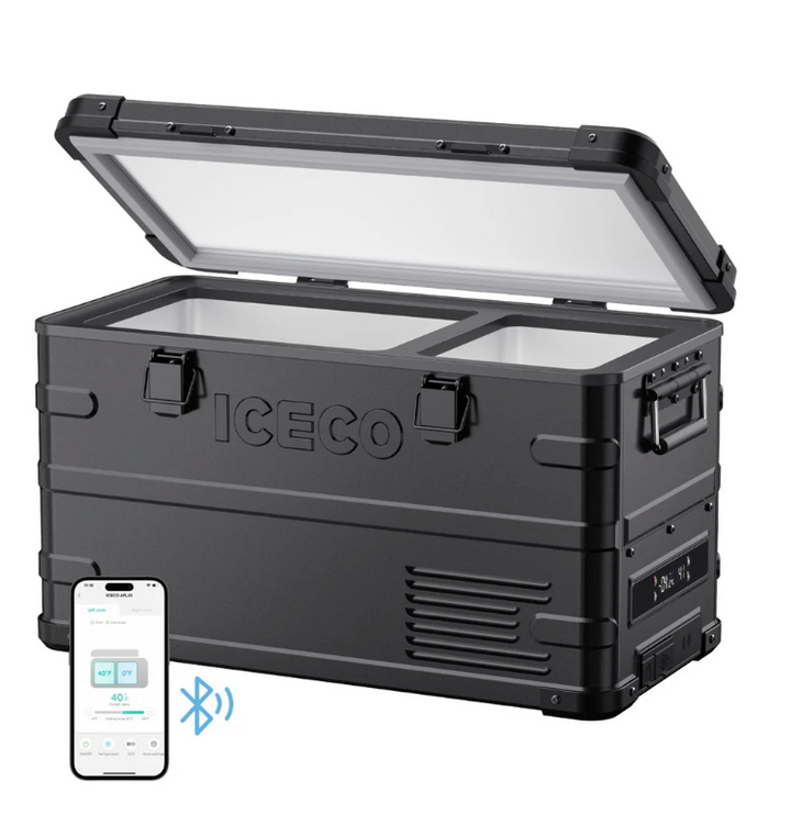 Refrigerateur/Congelateur ICECO APL35 35L Double Zone - Black