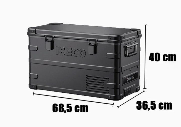 Refrigerateur/Congelateur ICECO APL35 35L Double Zone - Black