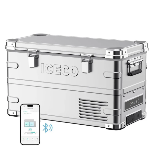 Refrigerateur/Congelateur ICECO APL35 35L Double Zone - Silver