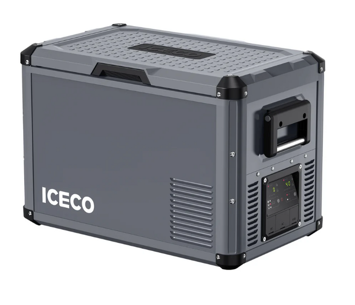 ICECO 45 Refrigerator/FreezerL Double Compartments - Grey