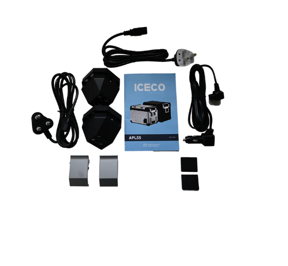 ICECO 55 Refrigerateur/Congélateur 55L ( Double Compartiments réglable) - Black
