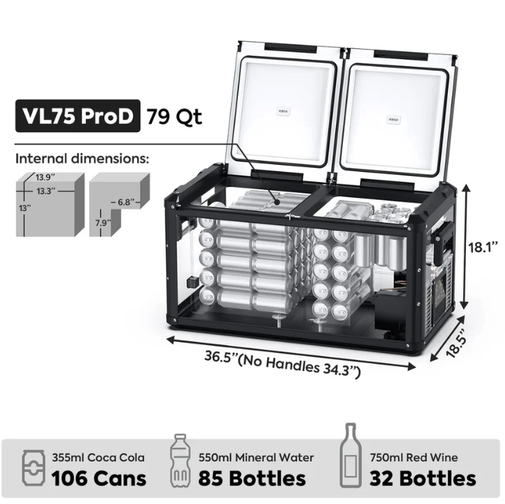 ARB Zero 44L refrigerator