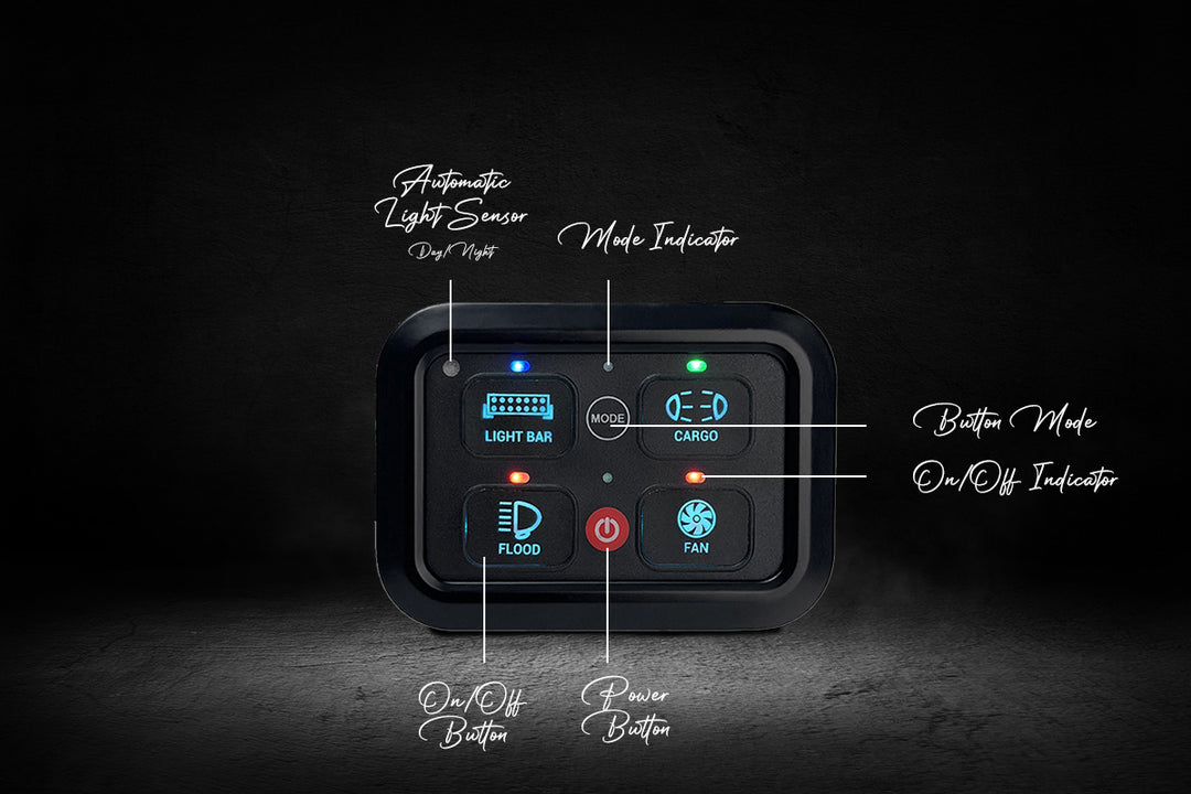 Lumidrive Switch Panel 4 — vue 2
