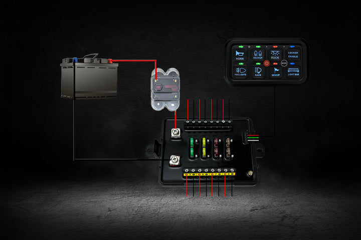 Lumidrive Switch Panel 8 — vue 3
