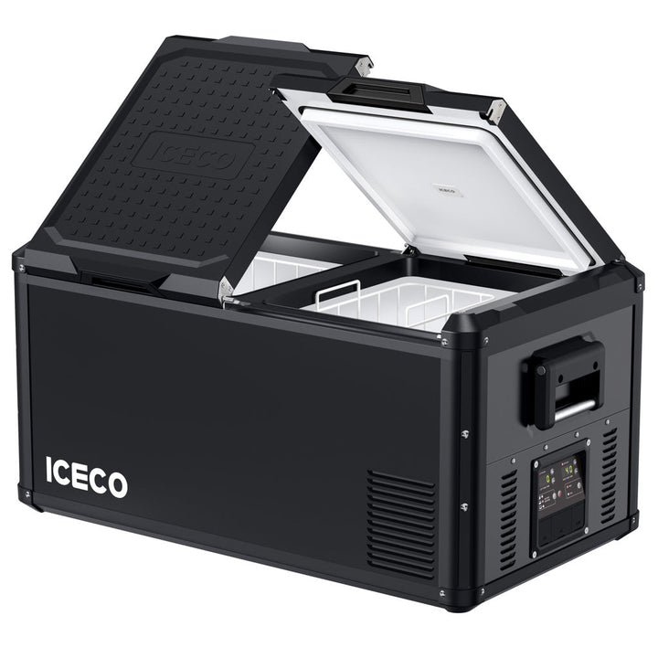 Réfrigérateur/Congélateur ICECO VL90PROD 90L - Double Zone - Noir