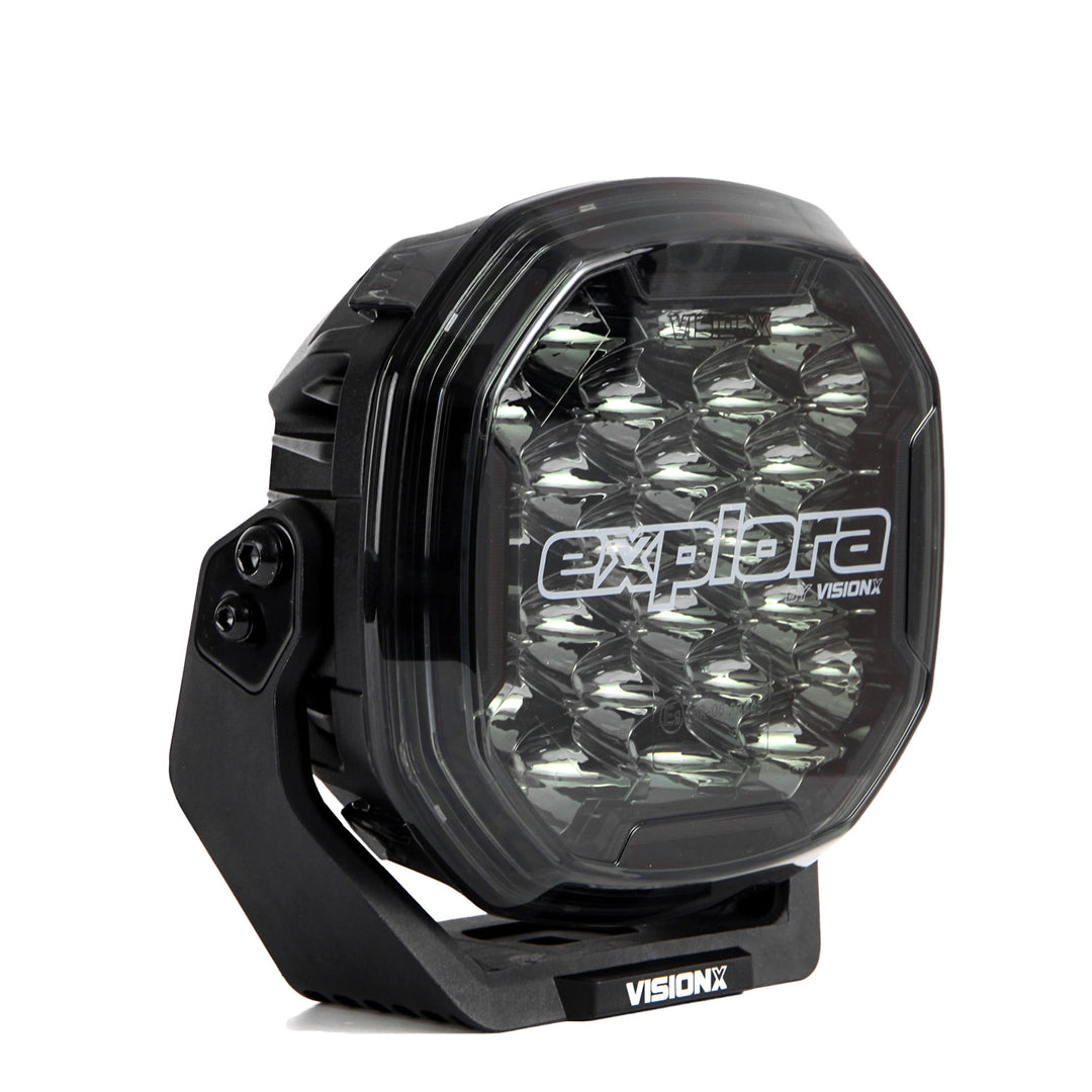 Longue portée LED Vision X Explora 6 pouces avec lentille fumée