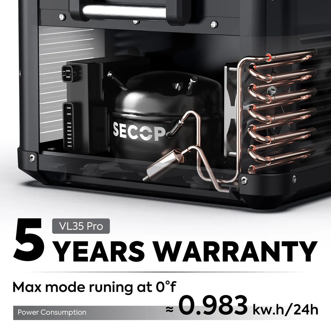 Réfrigérateur/Congélateur ICECO VL35PROS 35L - Simple Zone - Gris