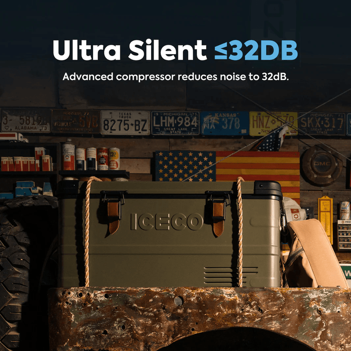 Réfrigérateur/Congélateur ICECO APL35 × Jeep® Limited Edition 35L - Double Zone - Jeep 41 Green