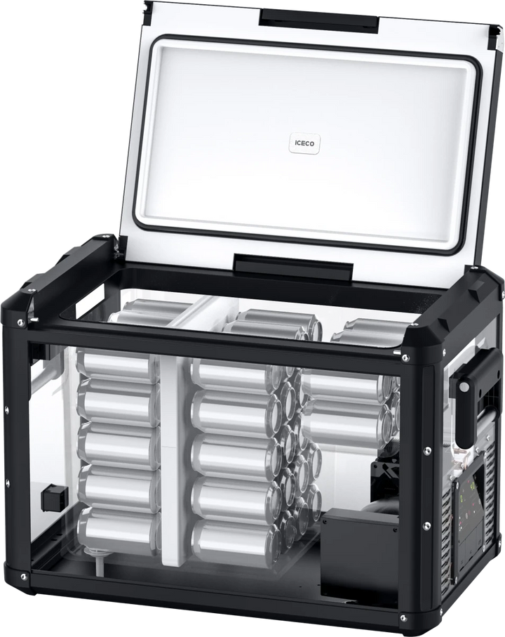 Réfrigérateur/Congélateur ICECO VL45PROD 45L - Double Zone - Vert Olive