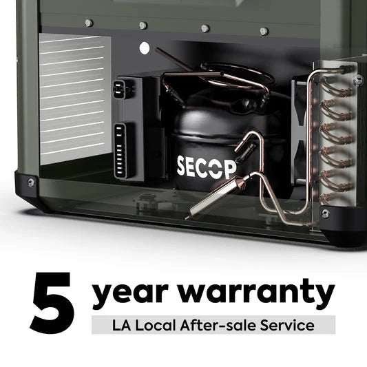 Réfrigérateur/Congélateur ICECO VL75PROD 75L - Double Zone - Noir