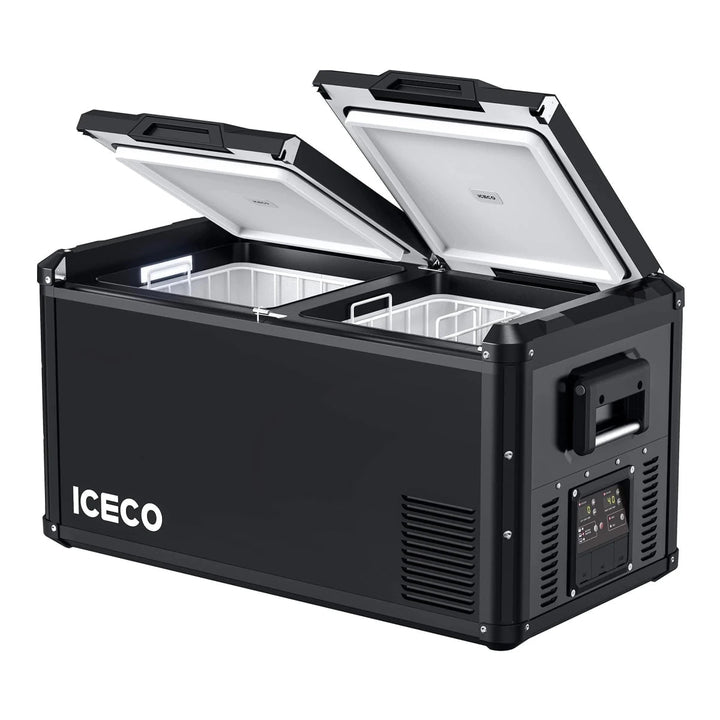 Réfrigérateur/Congélateur ICECO VL75PROD 75L - Double Zone - Noir