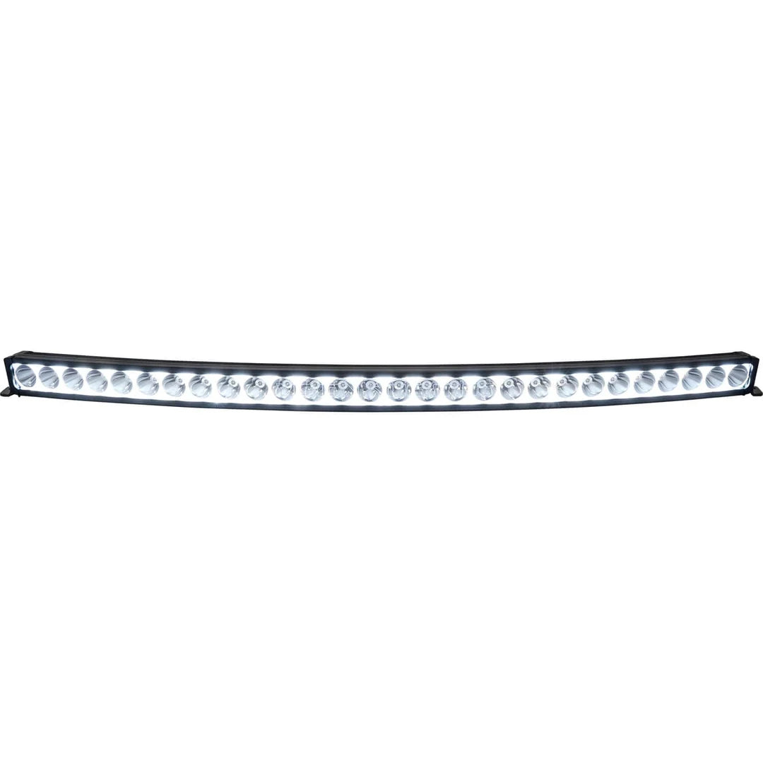 Vue de face de la barre LED Vision X XPR Curved 54 pouces