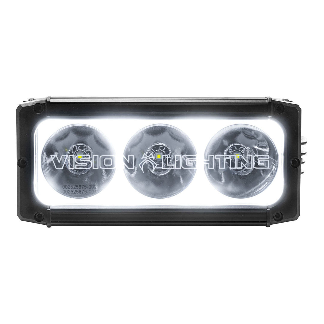 Halo rétroéclairé de la barre LED Vision X XPR-S 6 pouces