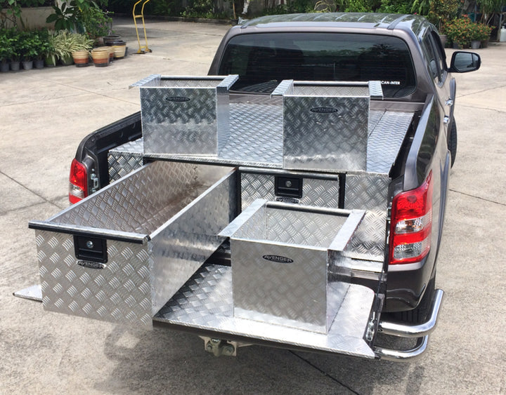 Aluminum Bins for Large Drawers (400mm)