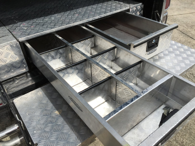 Aluminum interior division for standard drawers (250mm)