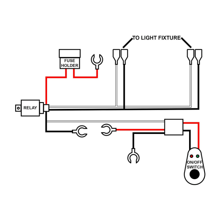 Verdrahtungstaschenlampe (1-2 Lampen) 